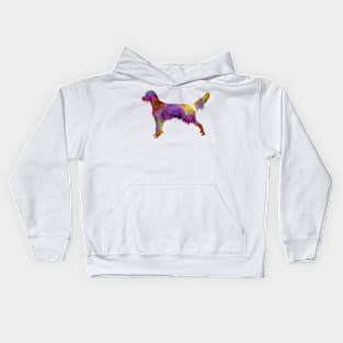 French Spaniel in watercolor Kids Hoodie